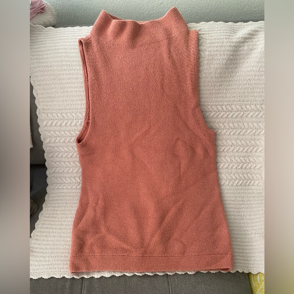 Free People Pink/Orange Sweater Dress